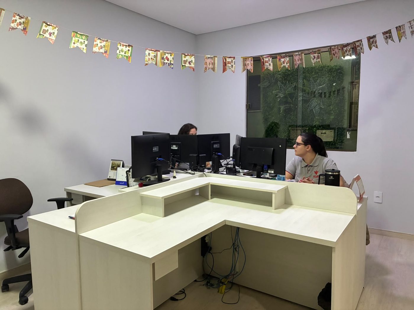Recepção da Ágil Contabilidade e Controladoria
